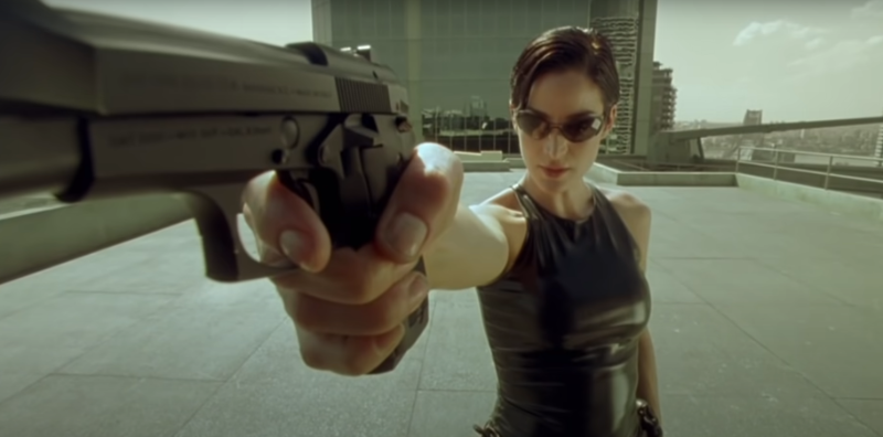 The Matrix (1999) The "Dodging Bullets" Scene - Iconic Scenes In Movie History