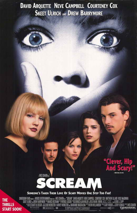 Scream (1996) Most Famous Movie Posters Ever