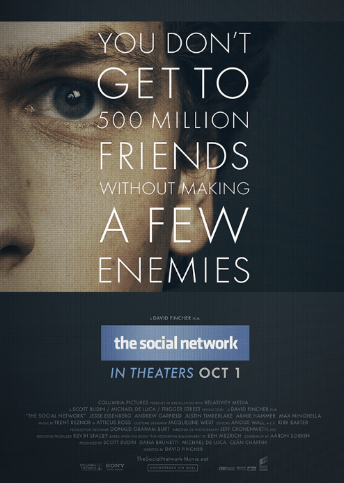 The Social Network (2010) Most Famous Movie Posters Ever