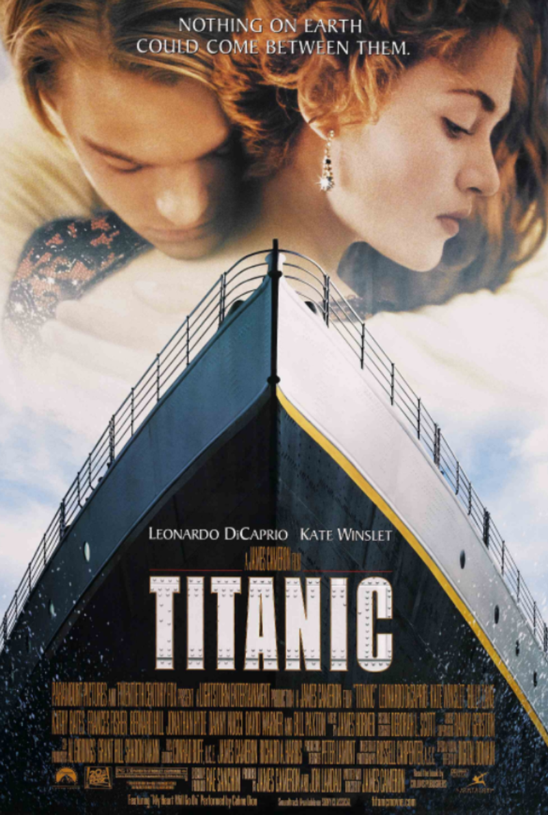 Titanic (1997) Most Famous Movie Posters Ever