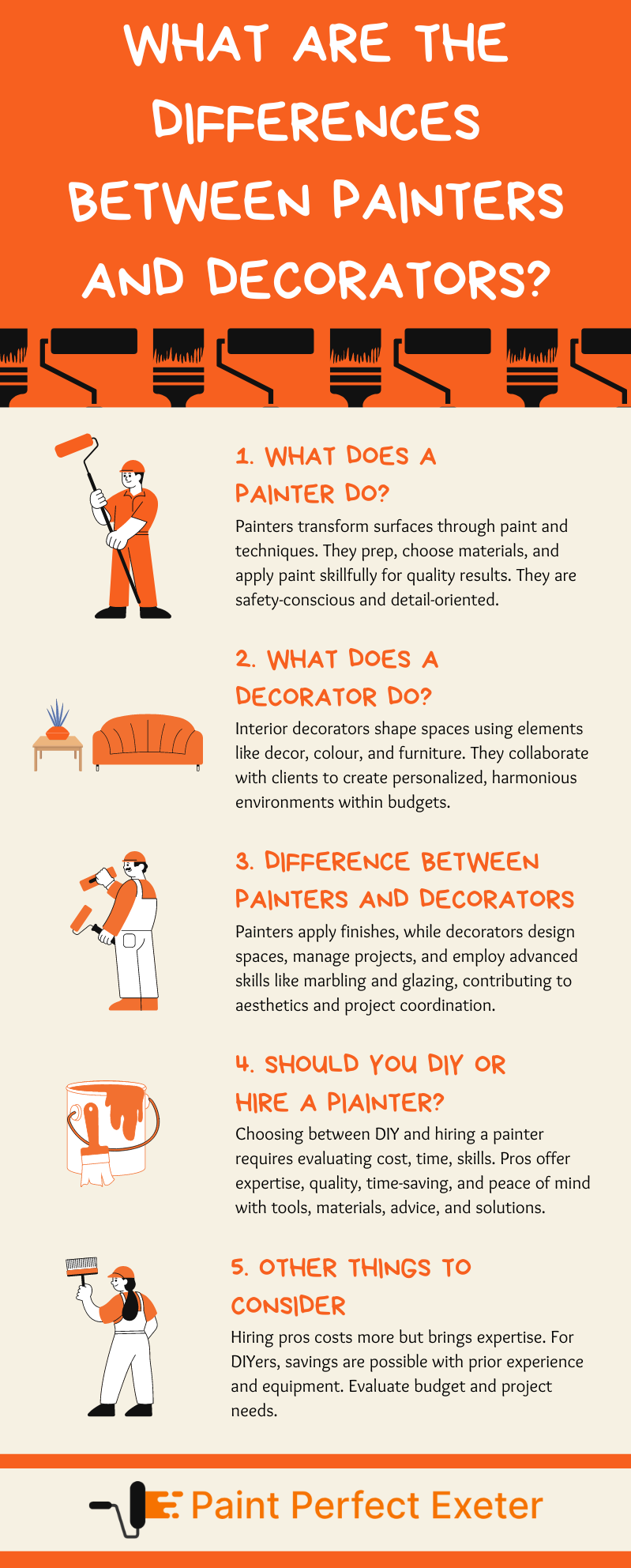 What Are The Differences Between Painters And Decorators?