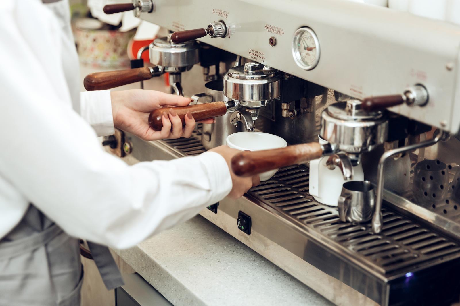 Close-up of a Barista