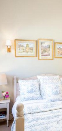 plain and minimalistic bed