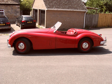 Jaguar XK140 1954