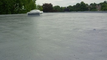 GRP roofing Before