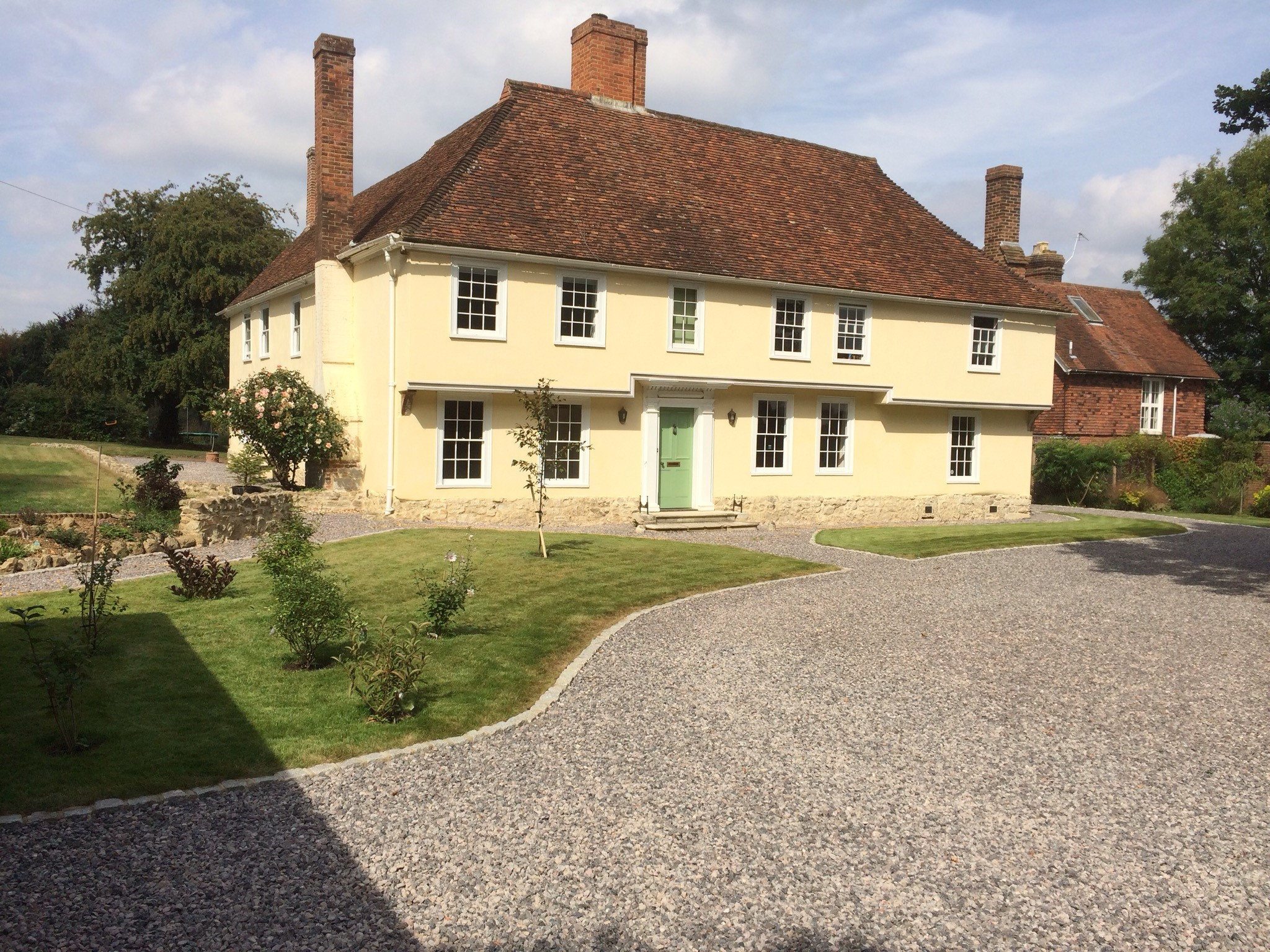 Stone Driveway in Offam