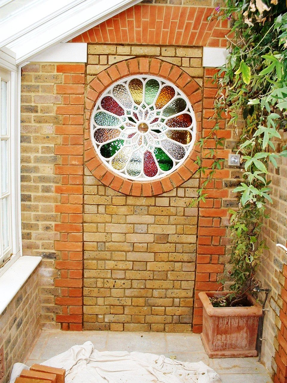 Landscaping in Kent - Window in Brickwork