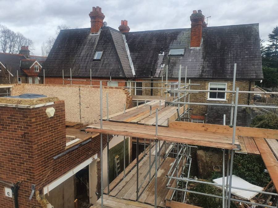 Commercial Scaffolding in London