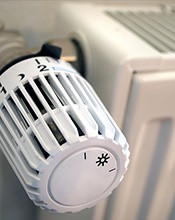 close up view of radiator