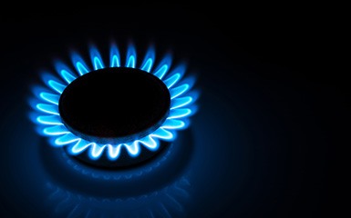 gas flames