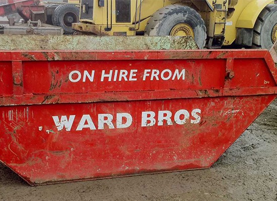 skip on hire from ward bros