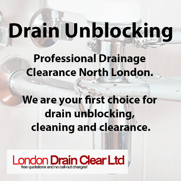 Drain Clearance Enfield, Barnet, Edgeware, Wembley, Cheshunt, Potters Bar, Southgate, North London