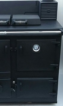 charcoal coloured rayburn cooker