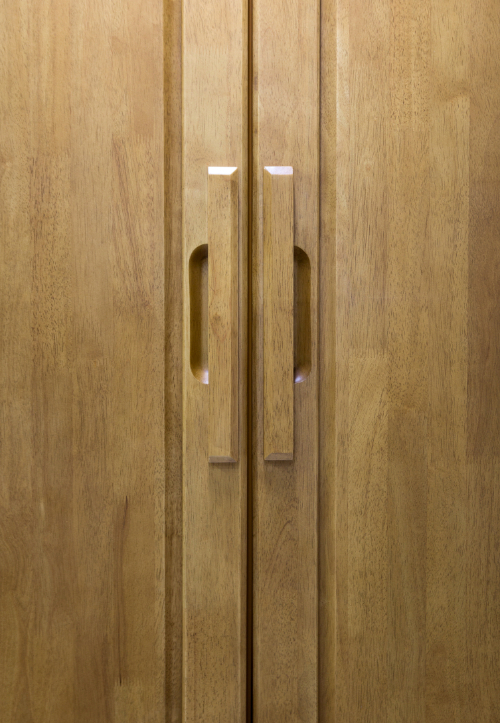 Wooden door handle - Veneered MDF Doors and Millwork