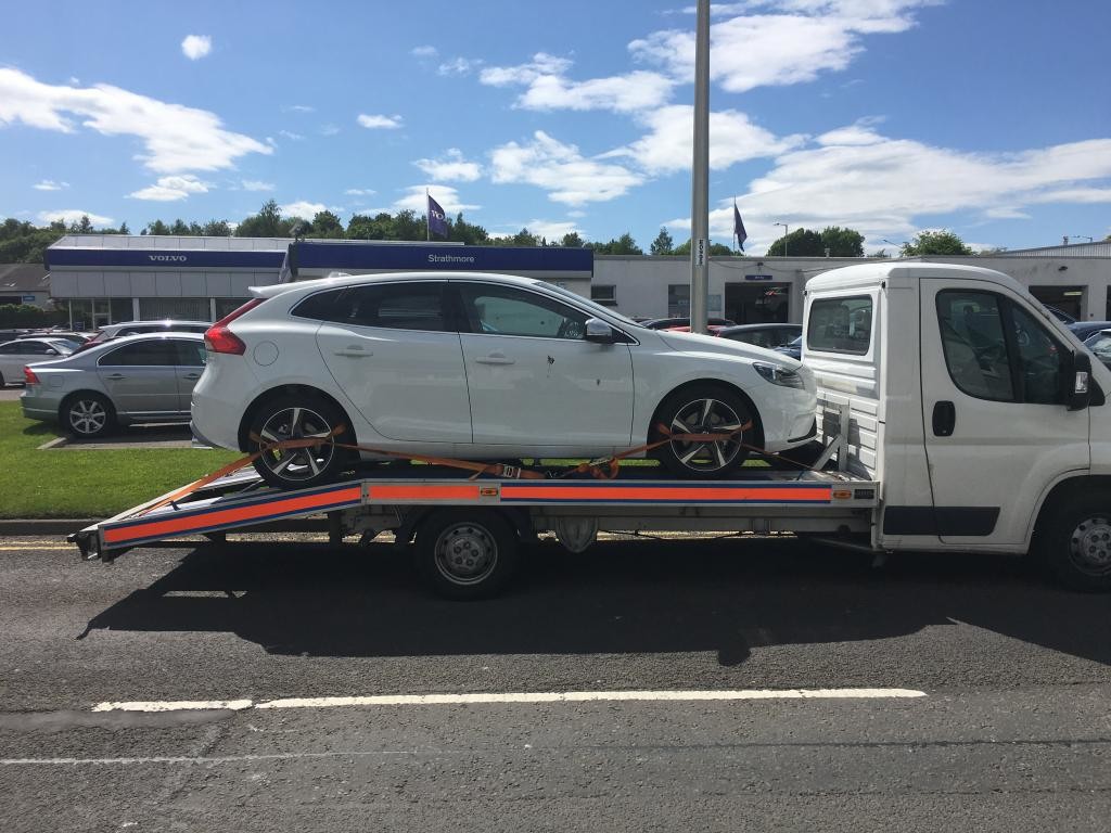 White Volvo