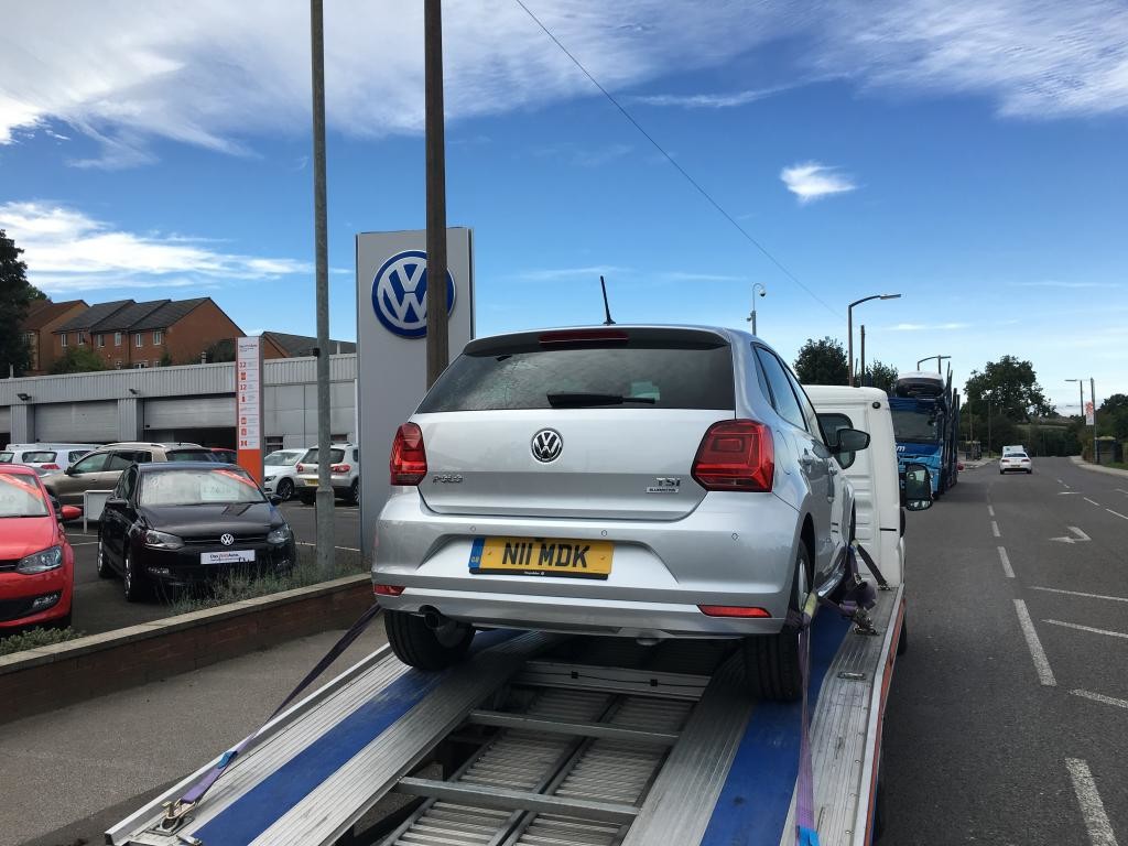 Silver VW Pickup