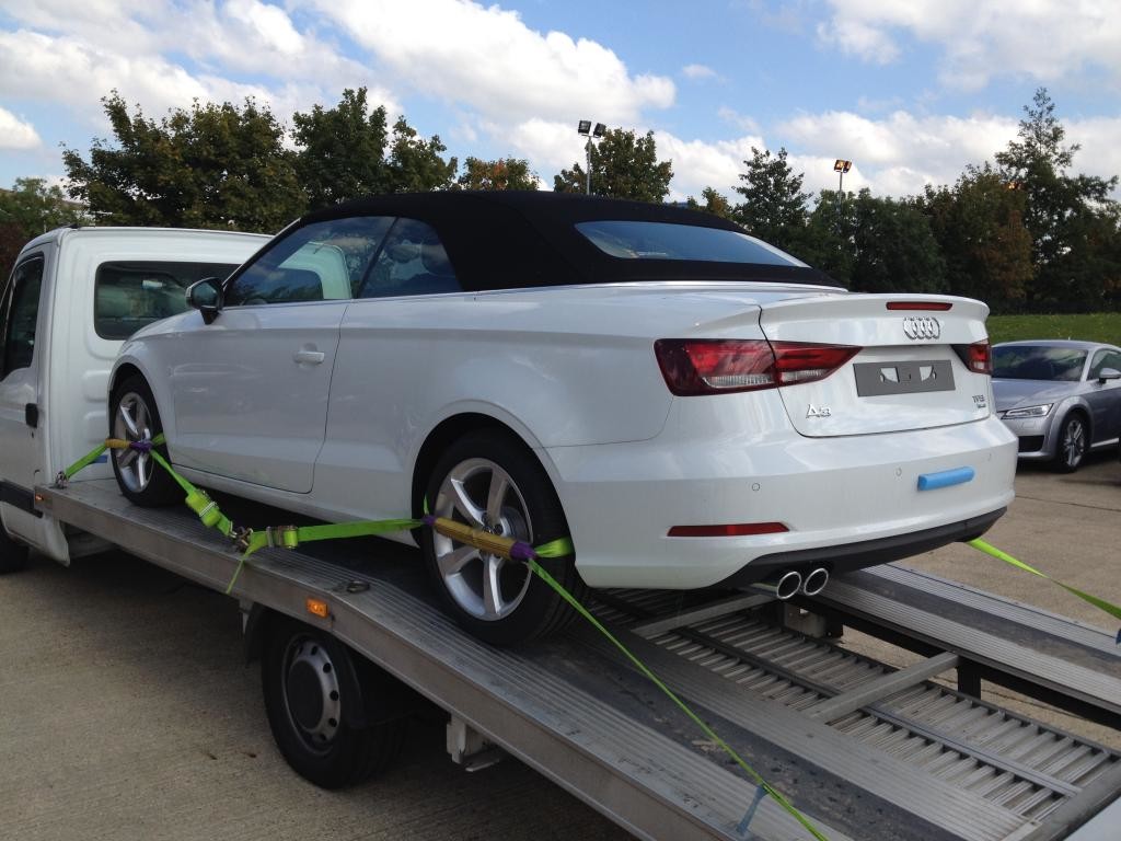 Audi A3 Convertible from Warton