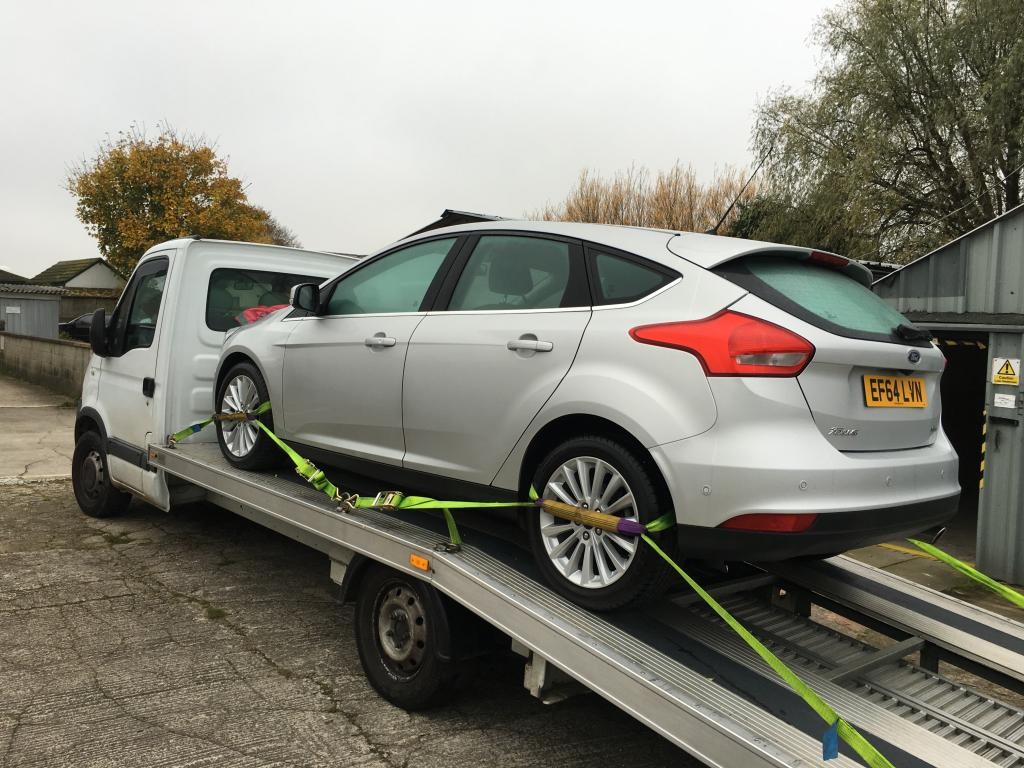 Silver Ford Focus