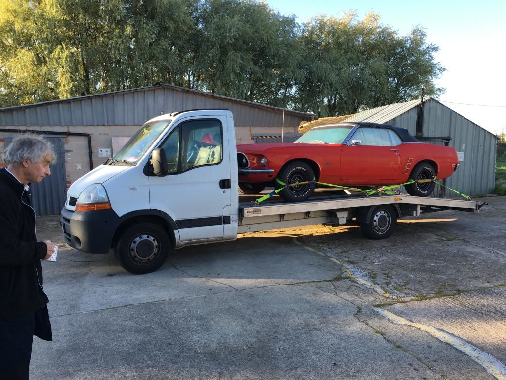 Ford Mustang Delivery Leyland