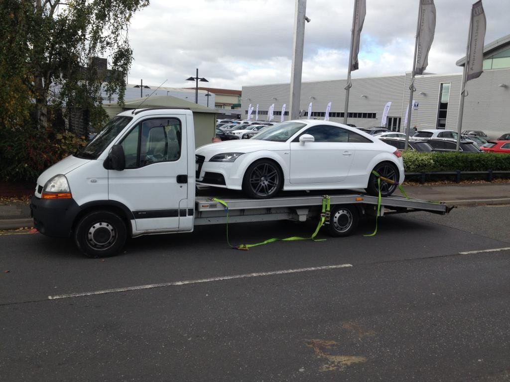 Audi TT RS Delivery to London