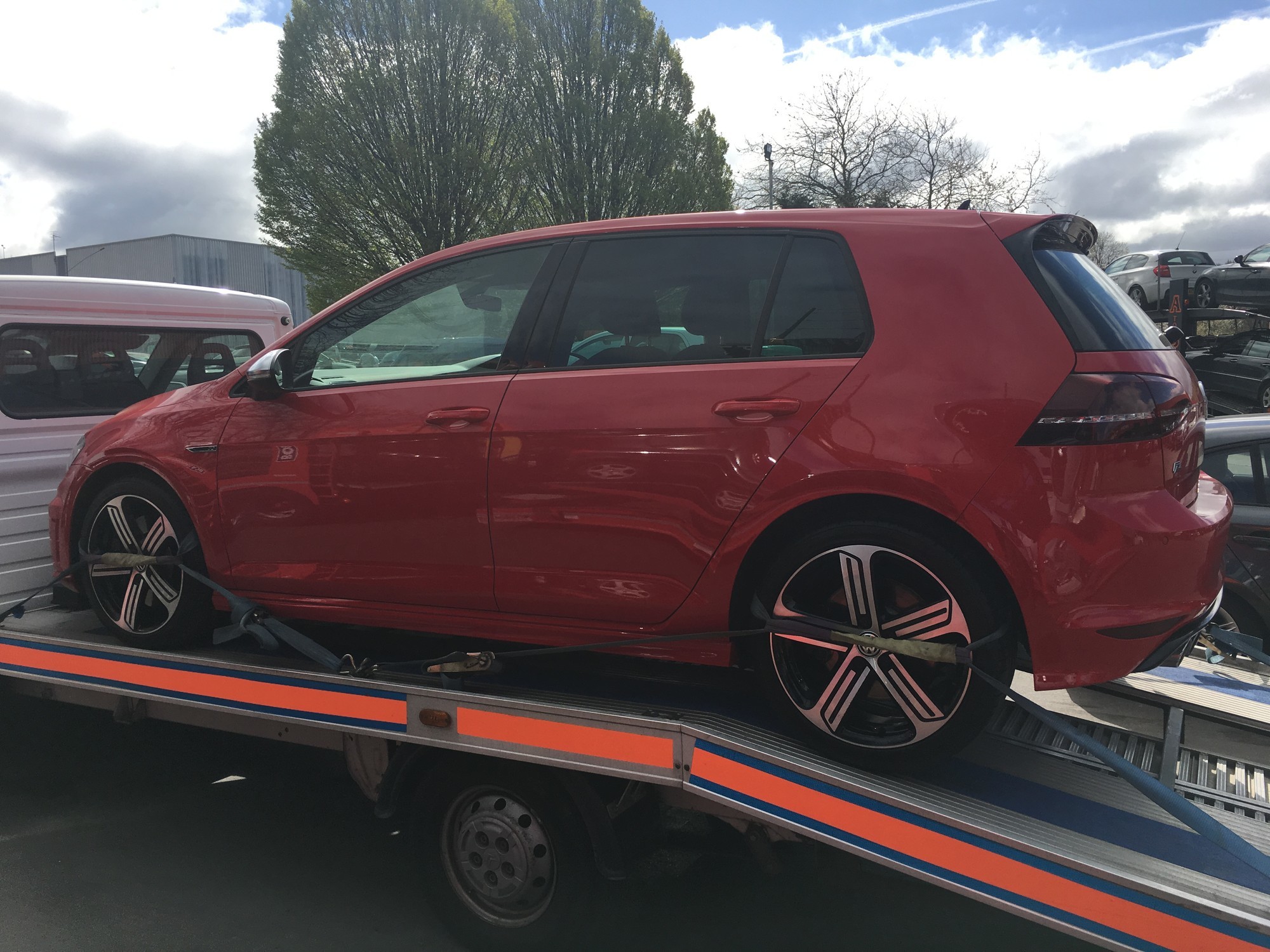 Golf R Collected from Preston and Delivered