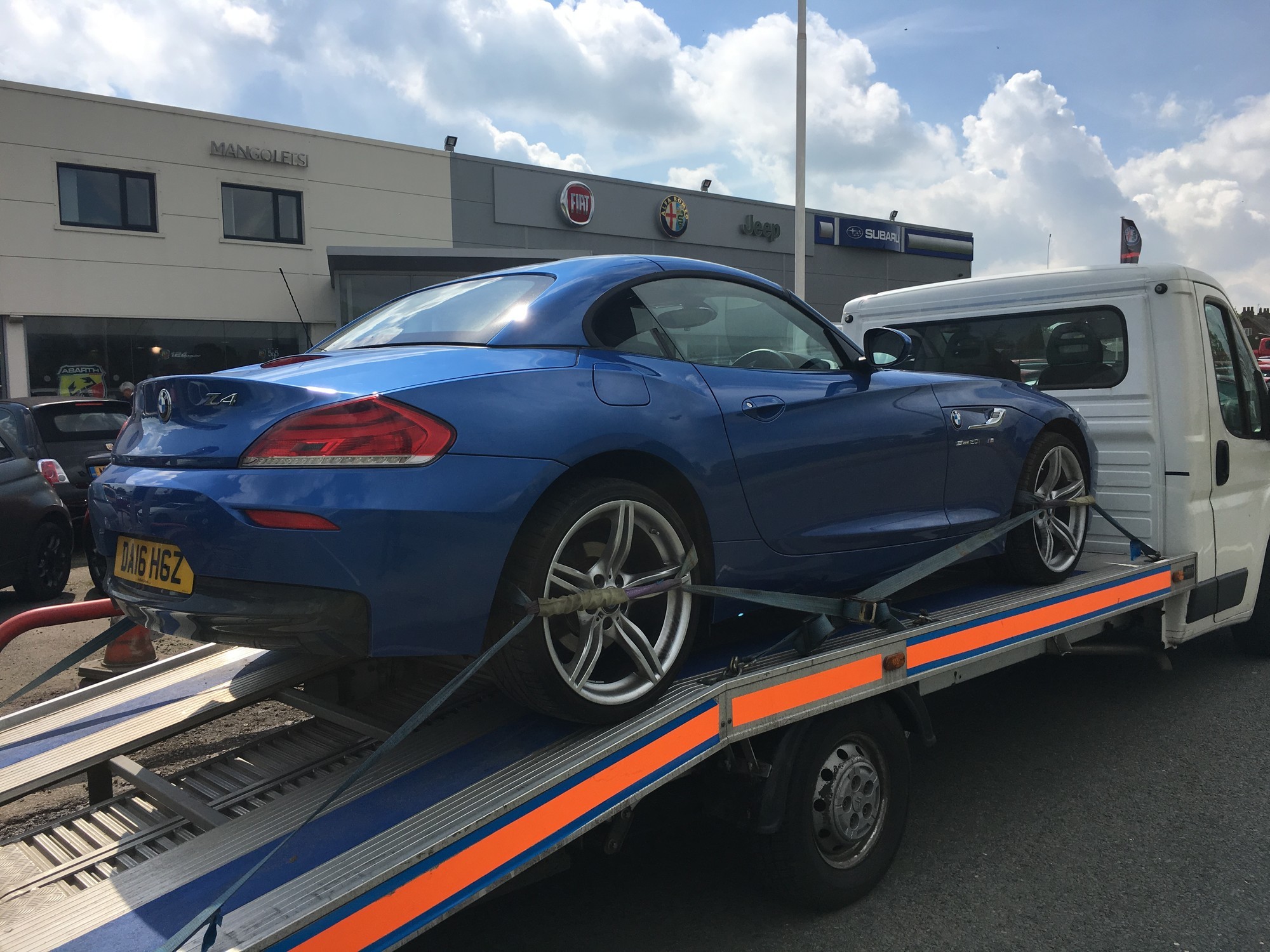 2016 BMW Z4 Delivery to Manchester