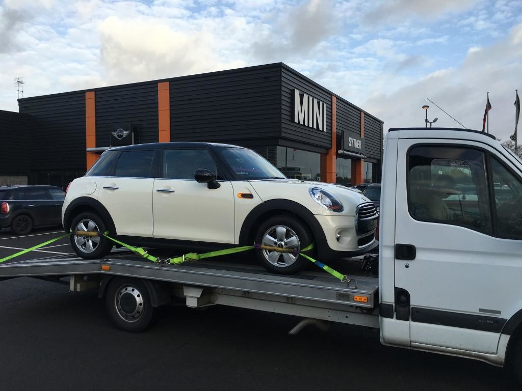 New Mini Cooper Delivery