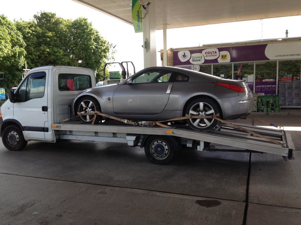 Nissan 350z Delivery to Doncaster