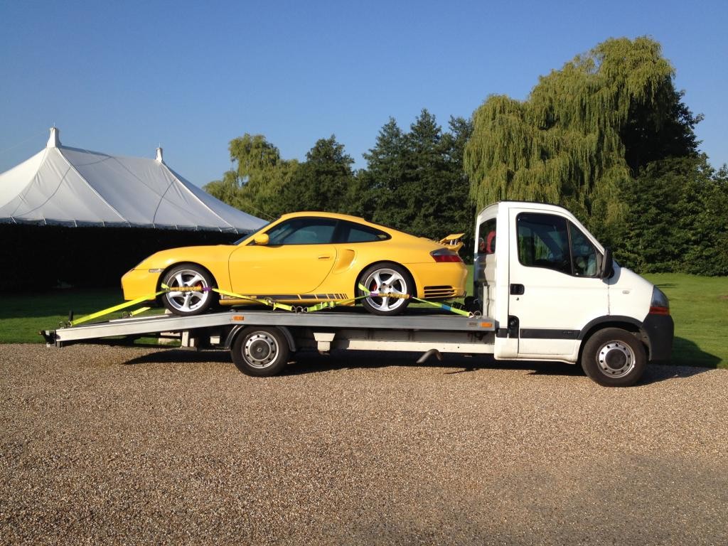 Porsche Turbo Delivery Preston