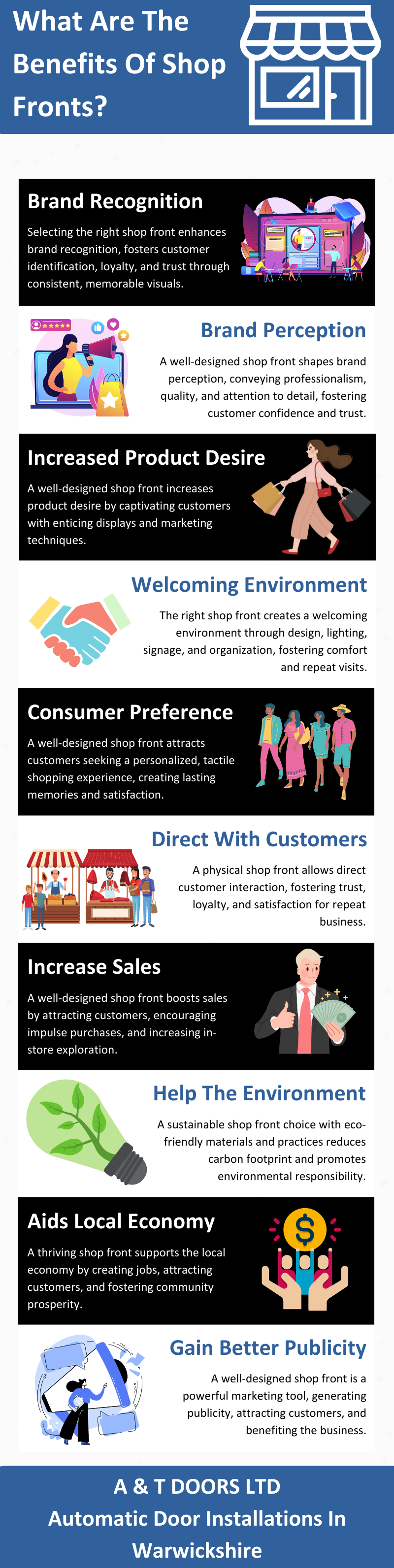 What Are The Benefits Of Shop Fronts?