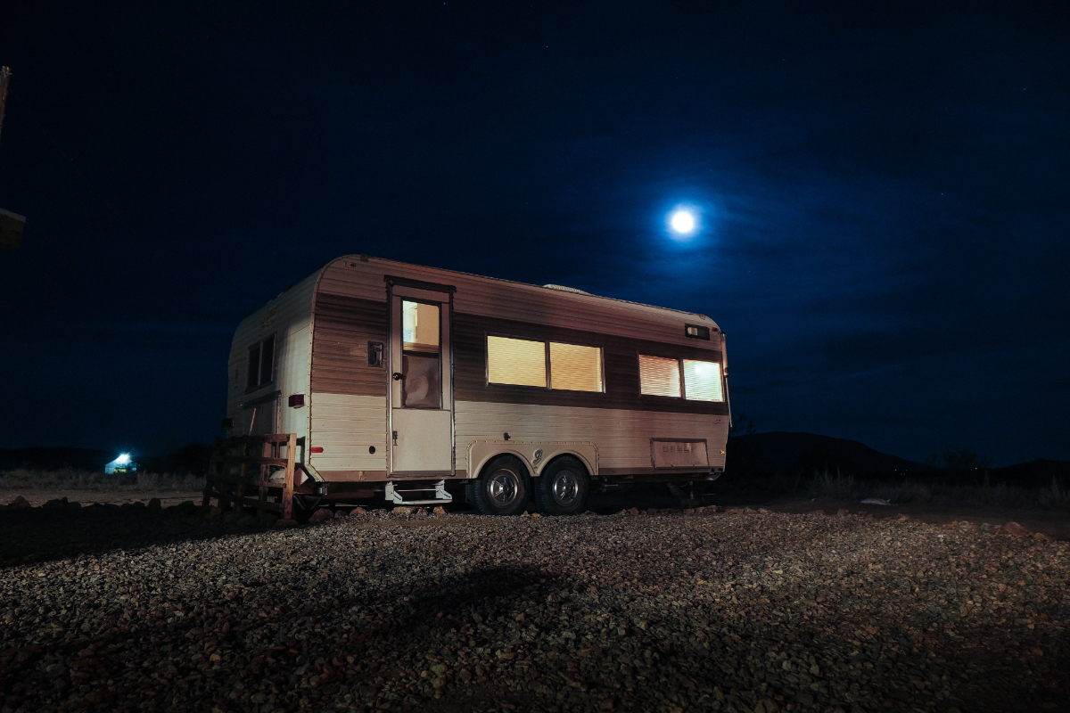 Seasonal caravan storage