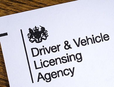 dvla logo and letterhead