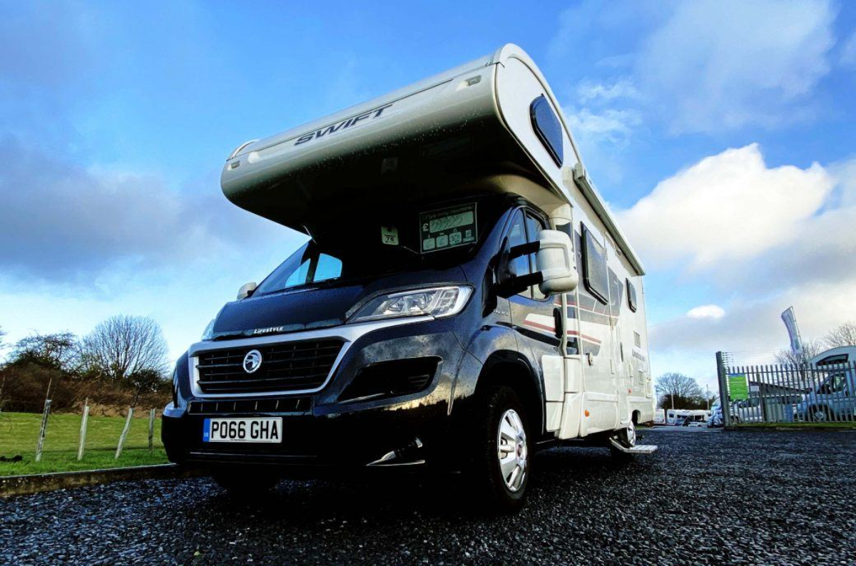 Where are campervans allowed to park overnight?