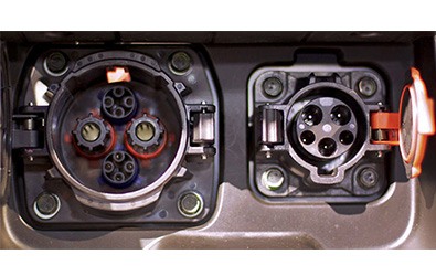 charging a nissan leaf