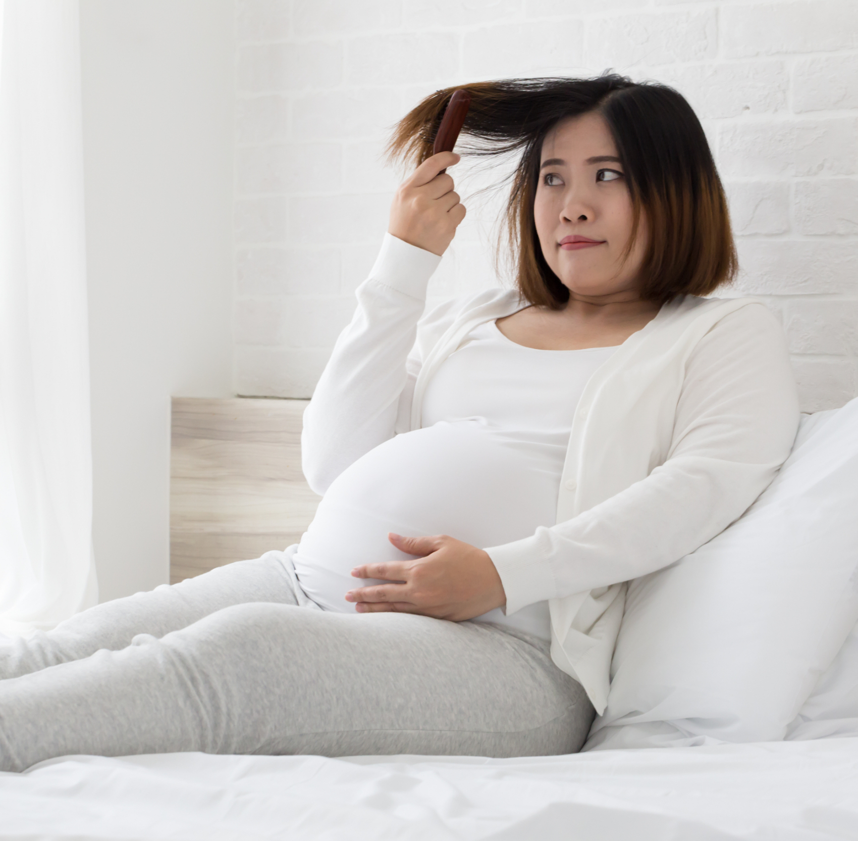 Hair loss with pregnancy