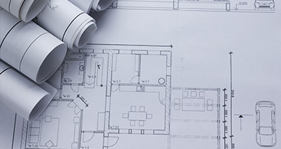 plan drawings laid out