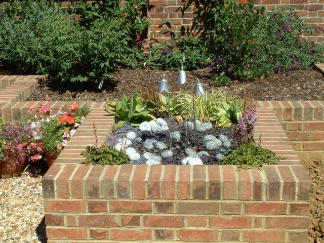 Garden patio landscaping